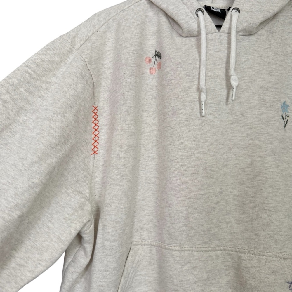 Vans Floral Embroidered Hooded Sweatshirt - Picture 3 of 6